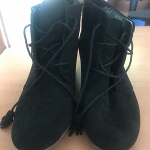 Dr. Scholls Black Wedges